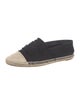 Chanel Interlocking CC Logo Canvas Espadrilles