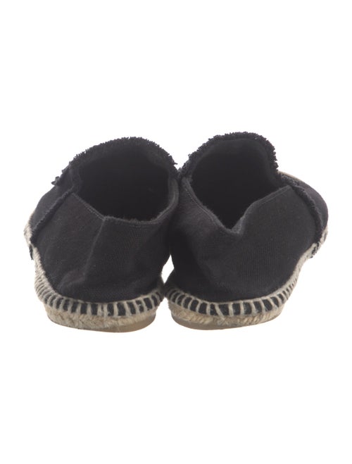 Chanel Interlocking CC Logo Canvas Espadrilles