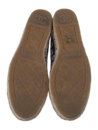 Chanel 2022 Interlocking CC Logo Espadrilles
