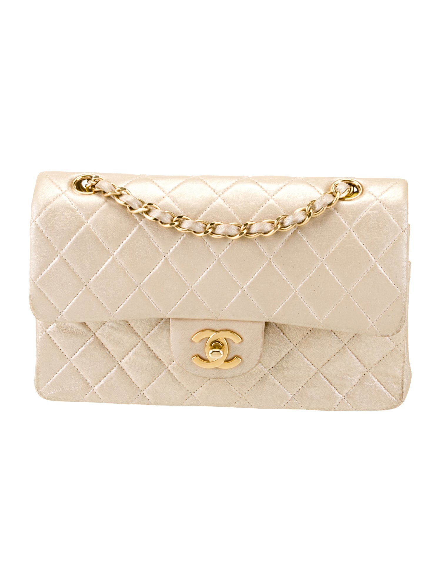 Chanel Classic Medium Iridescent Double Flap Bag