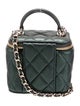 Chanel Mini Top Handle Vanity Case w/ Chain