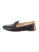 Chanel Interlocking CC Logo Leather Loafers