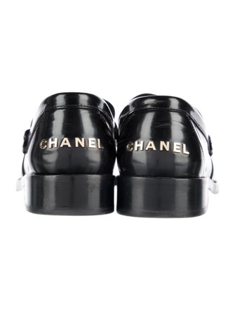 Chanel 2023 Interlocking CC Logo Loafers