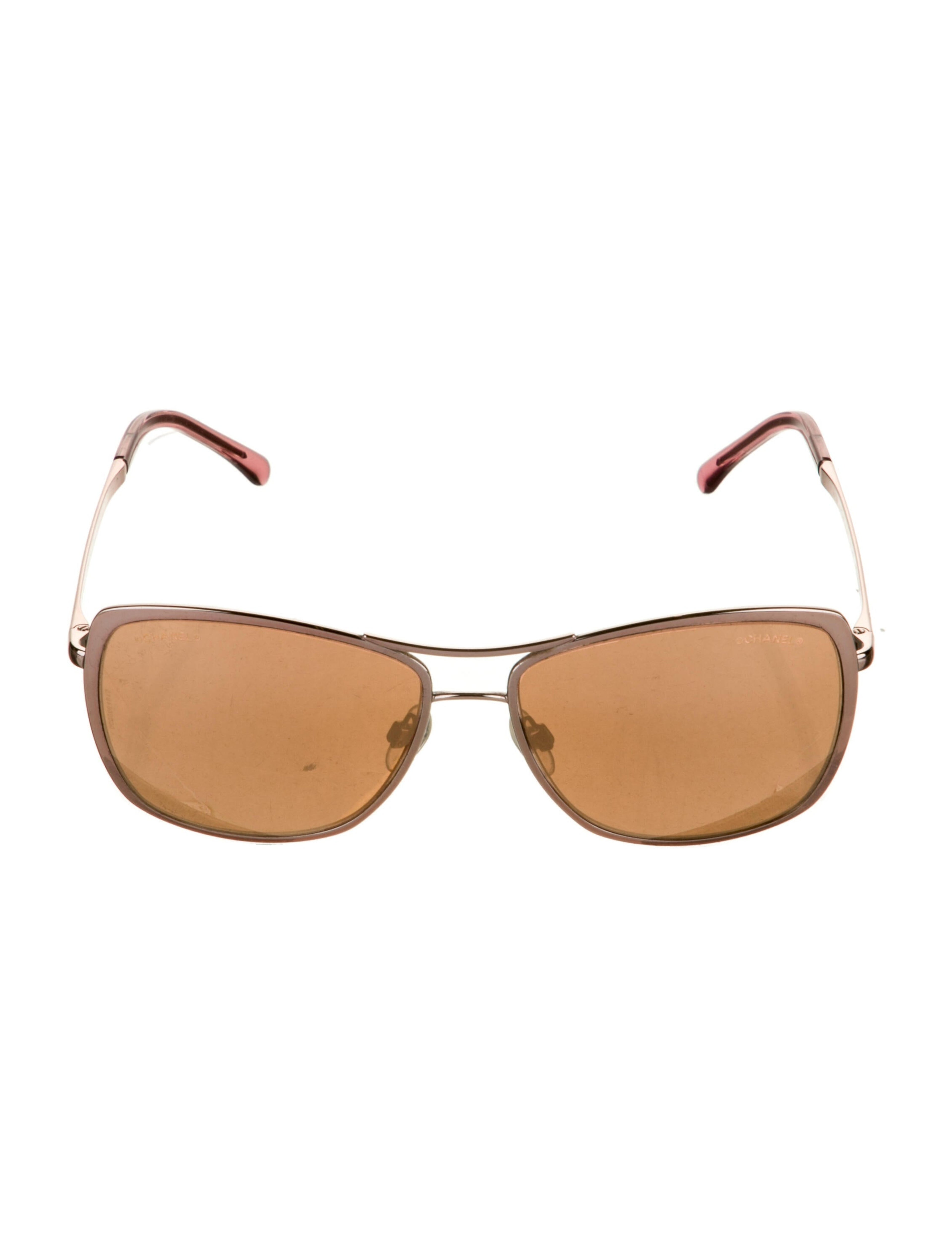Interlocking CC Logo Aviator Sunglasses