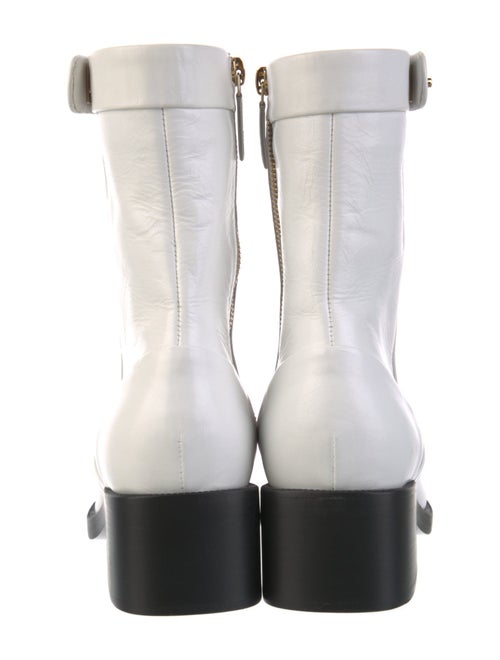 Chanel 2022 Interlocking CC Logo Moto Boots