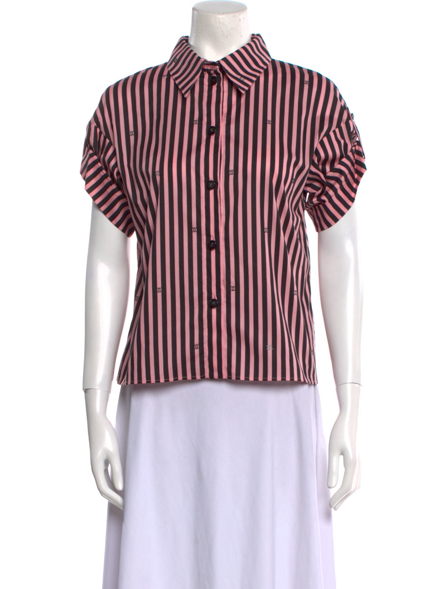 Chanel 2024 Coco Beach Button-Up Top