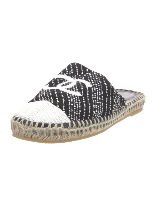 Chanel 2024 Interlocking CC Logo Mules
