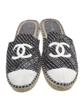 Chanel 2024 Interlocking CC Logo Mules