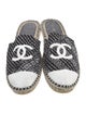 Chanel 2024 Interlocking CC Logo Mules