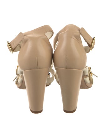 Chanel 2011 Interlocking CC Logo Gladiator Sandals