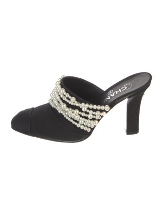 Chanel 2017 Interlocking CC Logo Mules