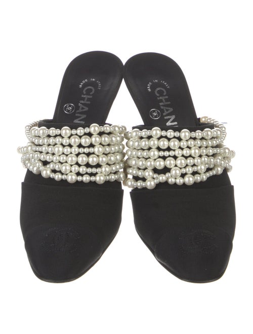 Chanel 2017 Interlocking CC Logo Mules