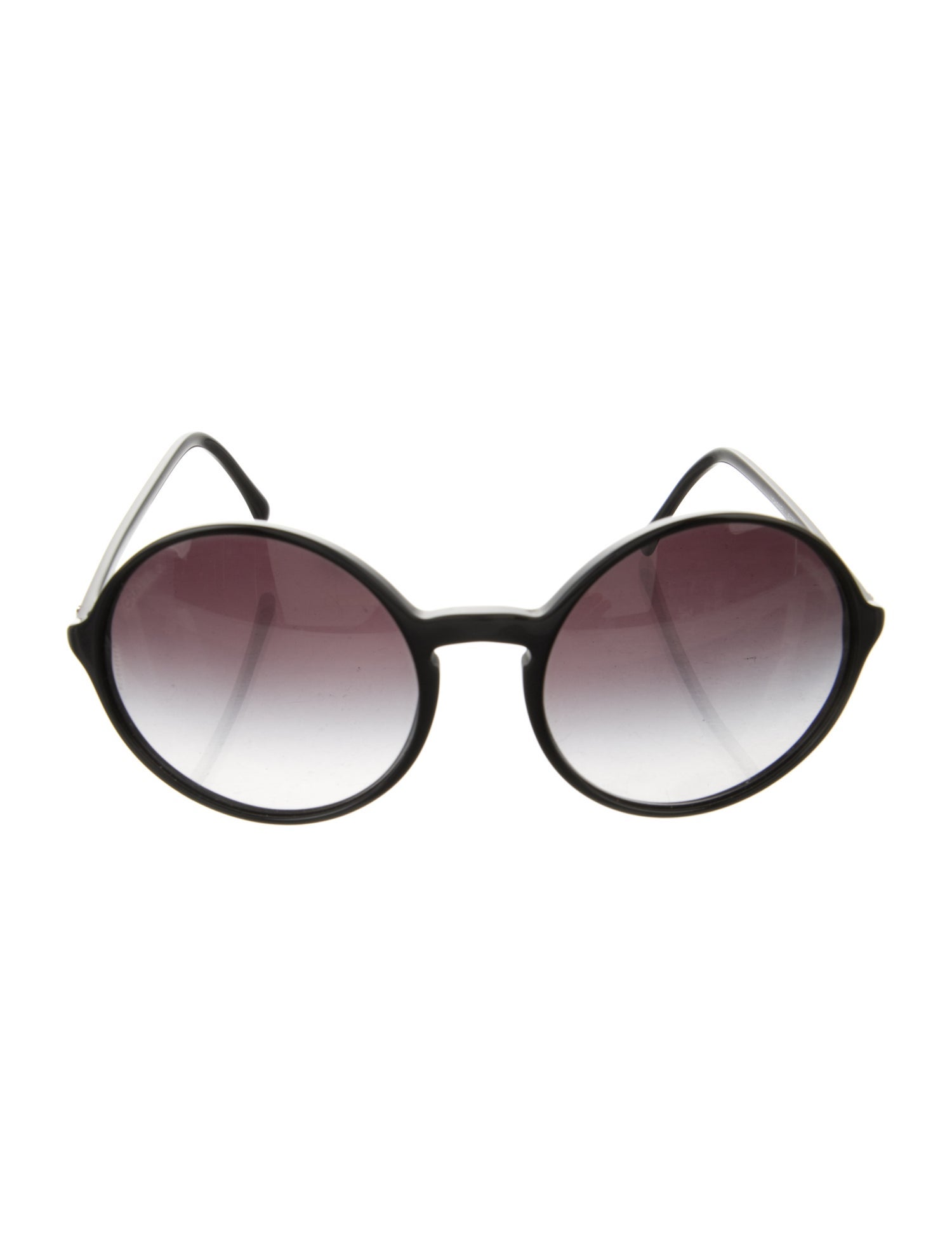 Chanel Interlocking CC Logo Round Sunglasses