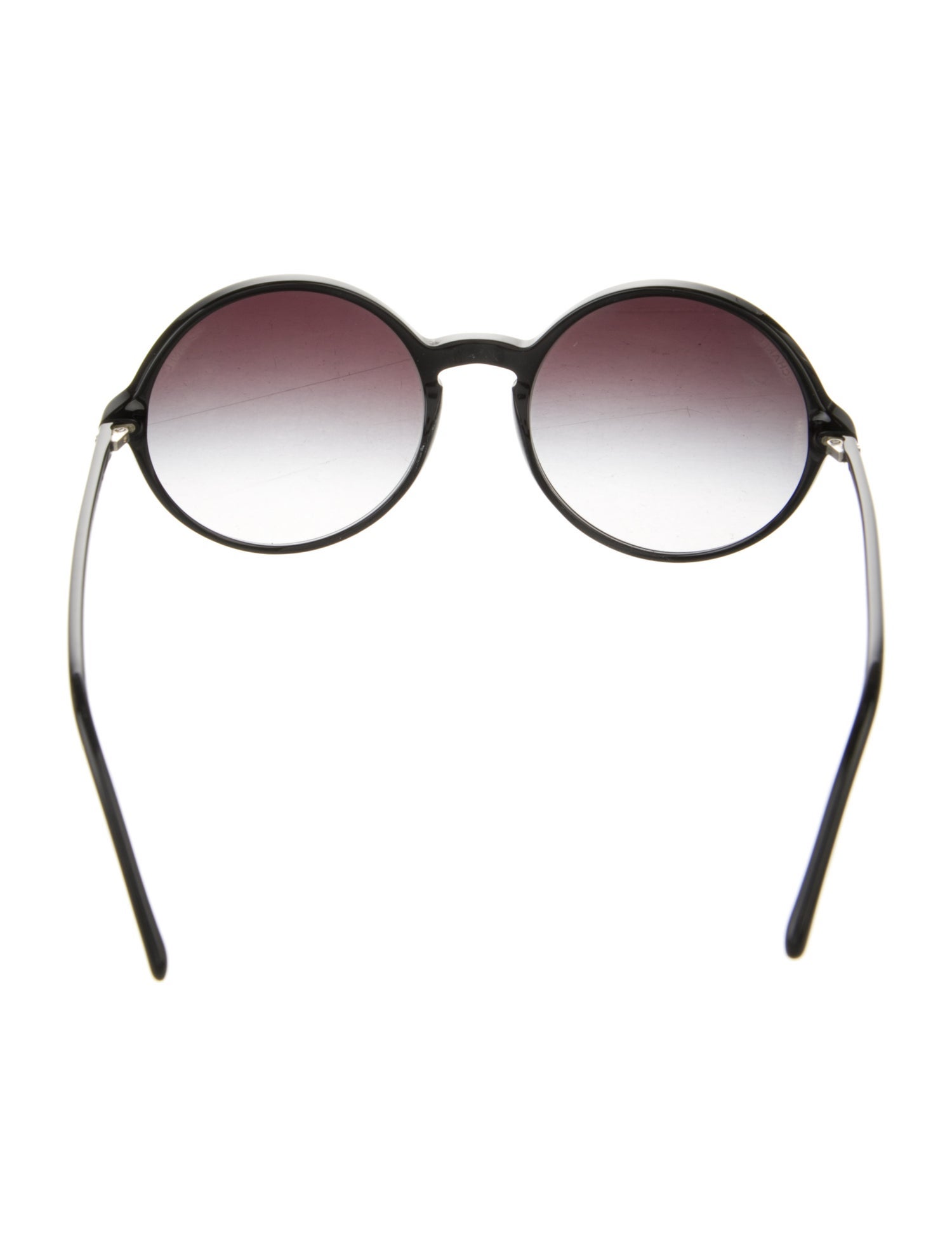 Chanel Interlocking CC Logo Round Sunglasses