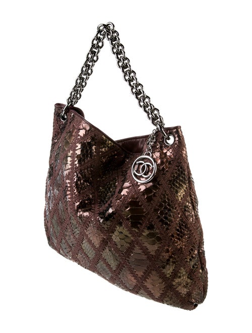 Chanel Python Soft & Chain Hobo