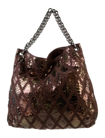 Chanel Python Soft & Chain Hobo