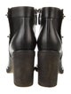 Chanel Interlocking CC Logo Leather Boots