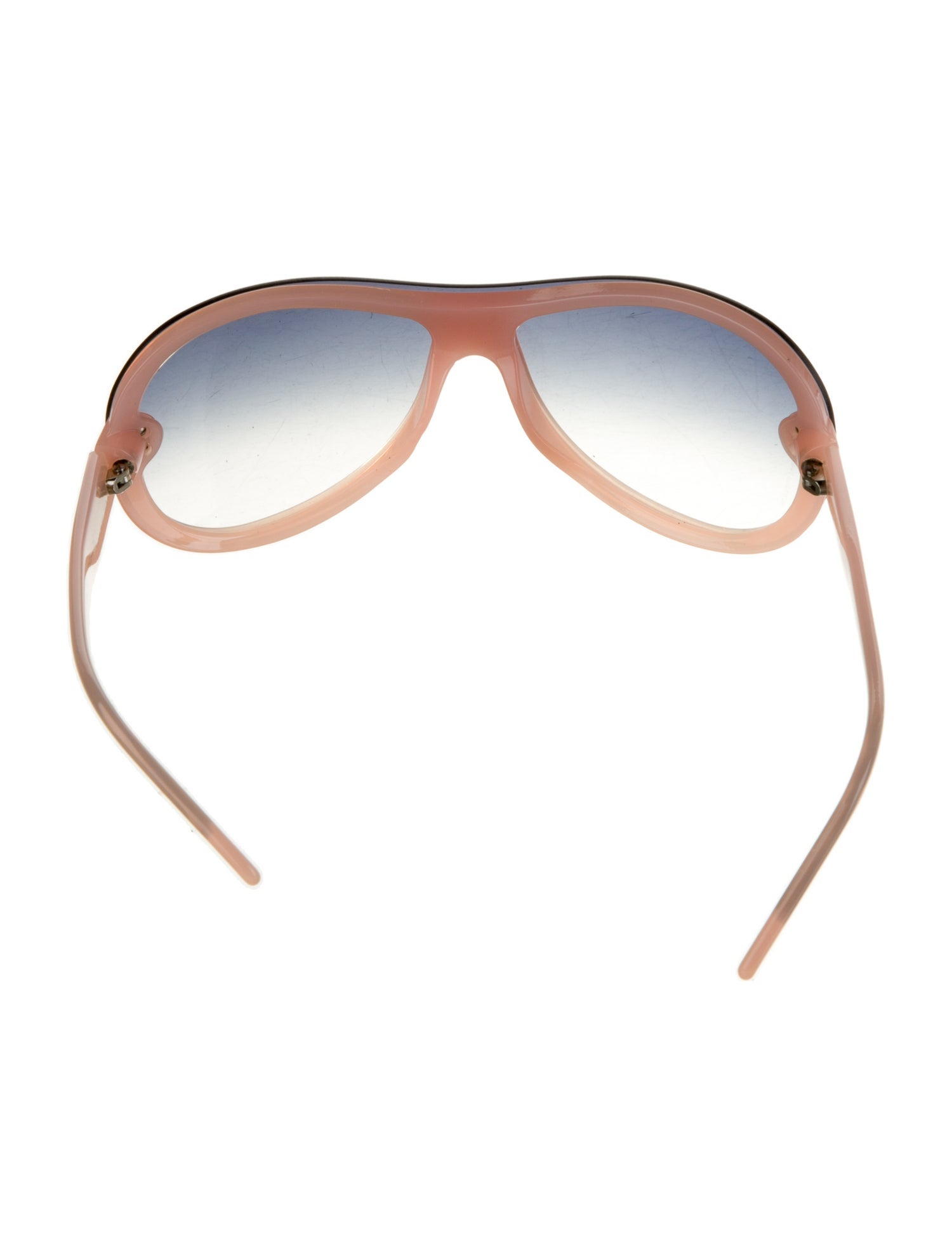 Chanel Interlocking CC Logo Shield Sunglasses