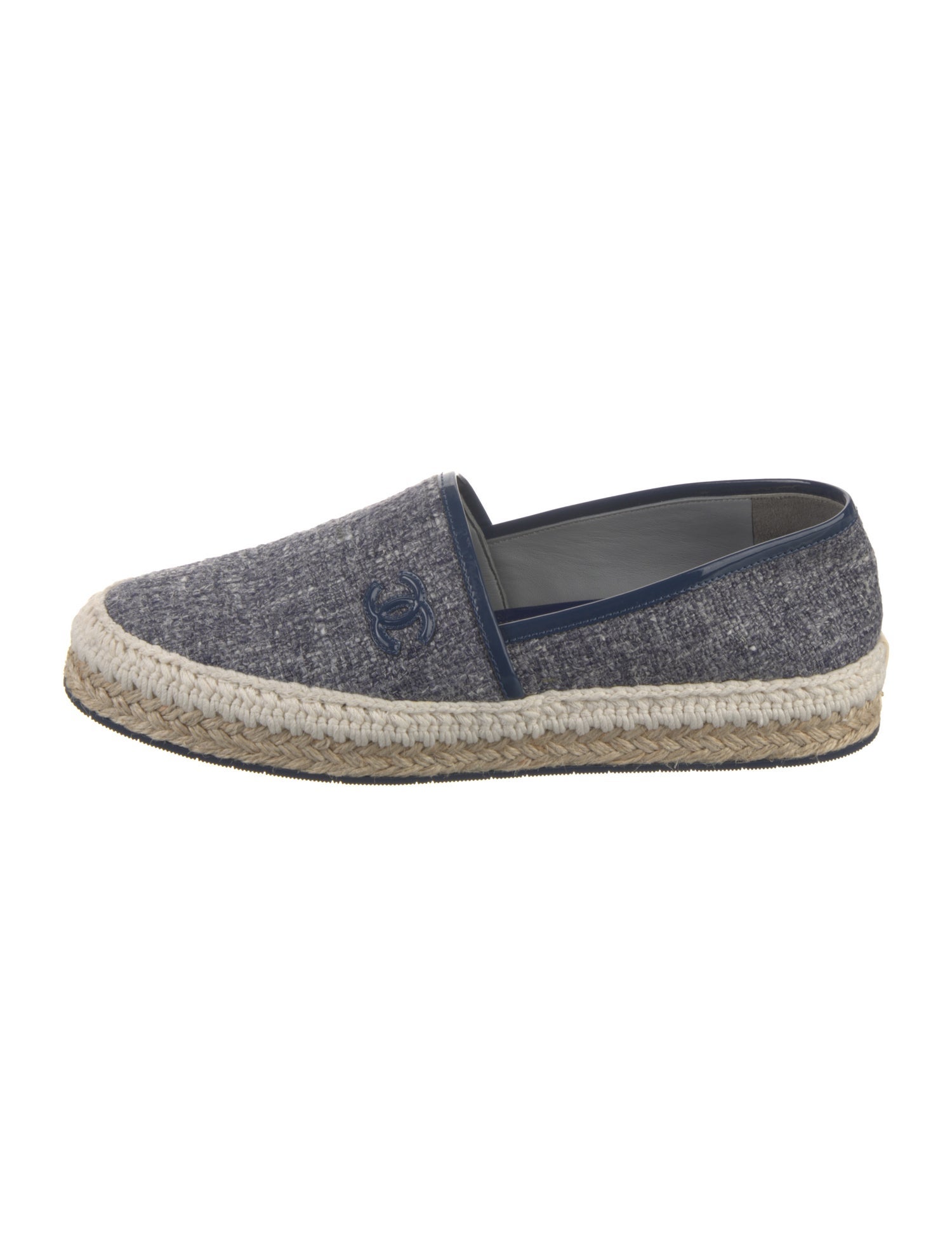 Chanel 2020 Interlocking CC Logo Espadrilles