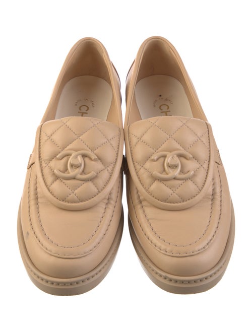 Chanel 2024 Interlocking CC Logo Loafers