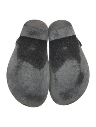 Chanel 2021 Interlocking CC Logo Slingback Sandals