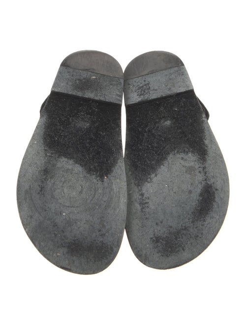 Chanel 2021 Interlocking CC Logo Slingback Sandals