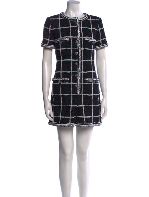 Chanel 2020 Plaid Print Romper