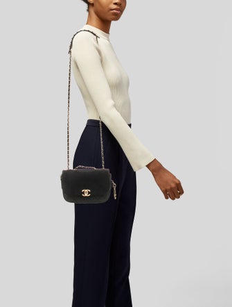 Chanel Multi-Pouching Flap Bag w/ Coin Purse