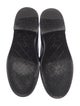 Chanel Interlocking CC Logo Leather Loafers