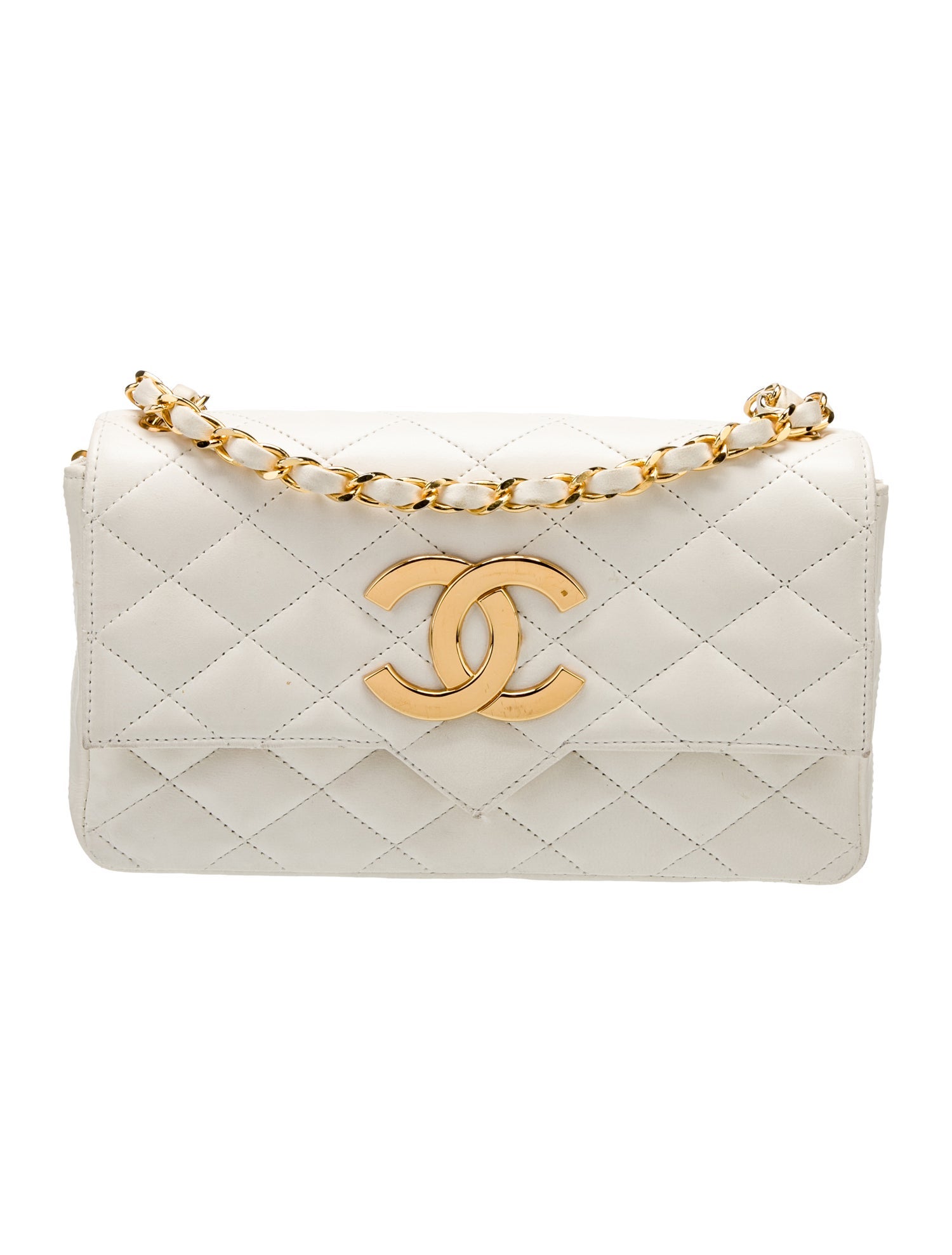 Chanel Quilted CC Flap Bag
