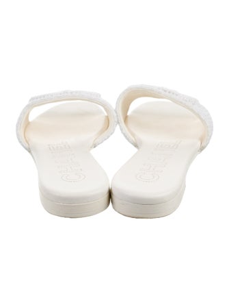 Chanel 2024 Interlocking CC Logo Slides