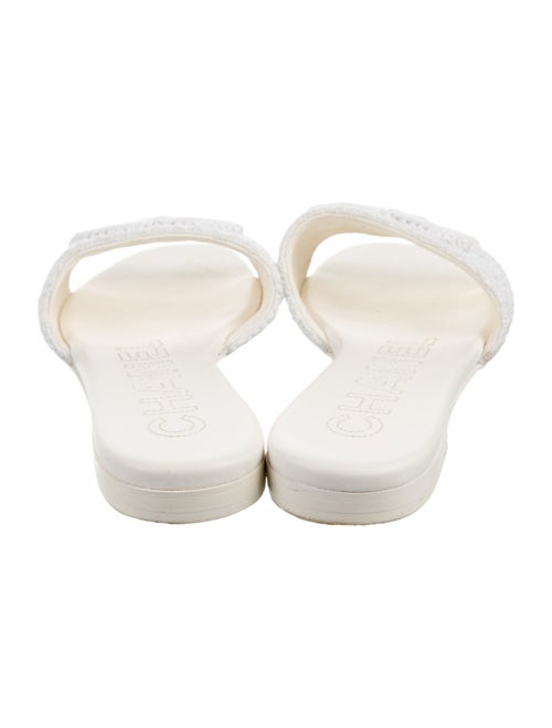 Chanel 2024 Interlocking CC Logo Slides