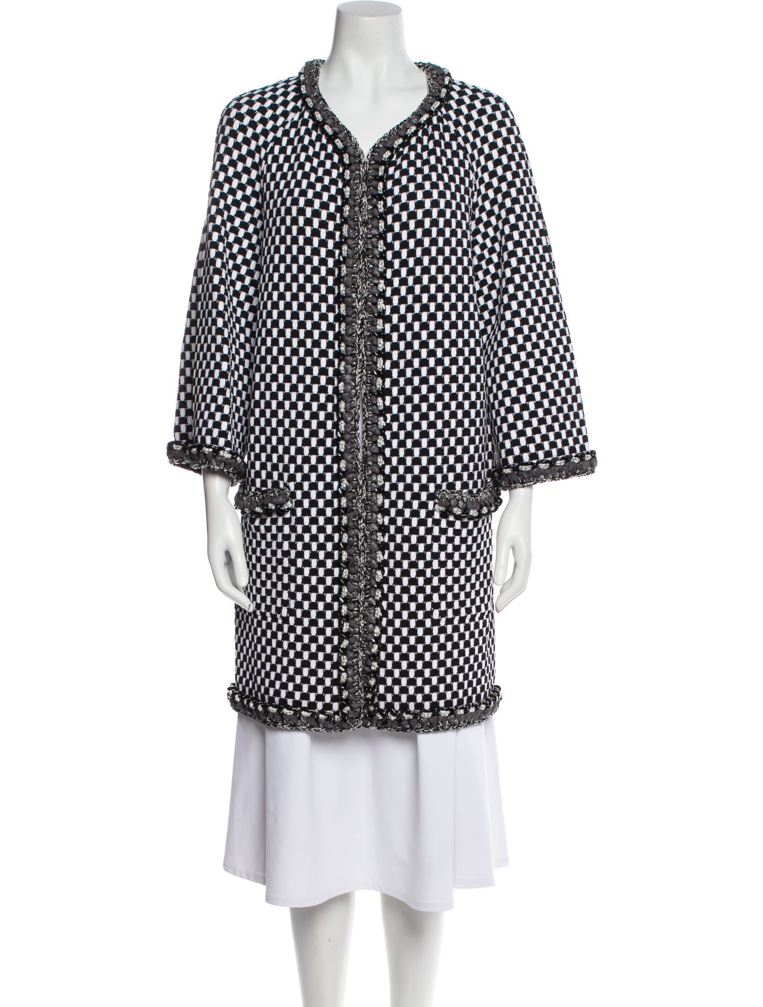 Chanel 2014 Printed Coat