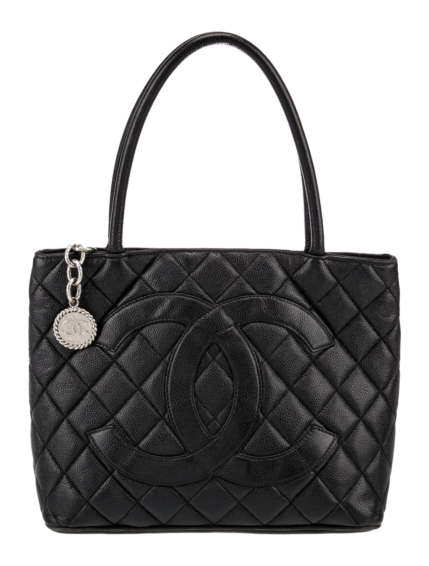 Chanel Caviar Medallion Tote