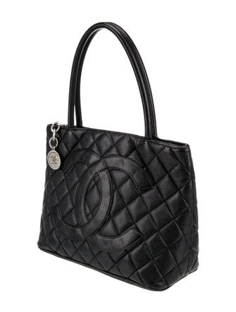 Chanel Caviar Medallion Tote
