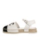 Chanel 2020 Interlocking CC Logo Espadrilles