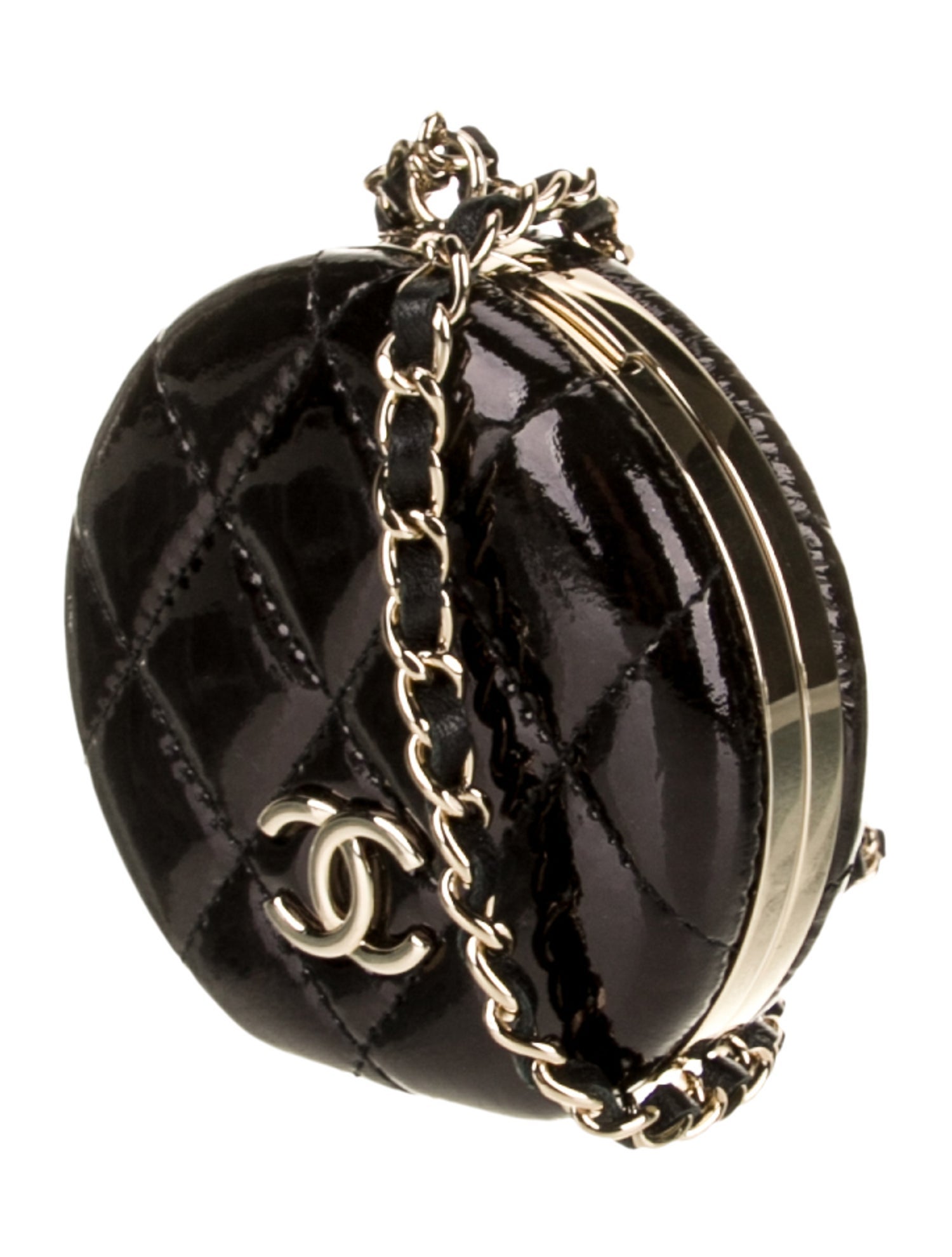 Chanel CC Vanity Clutch w/Chain
