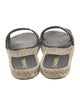 Chanel Interlocking CC Logo Tweed Espadrilles