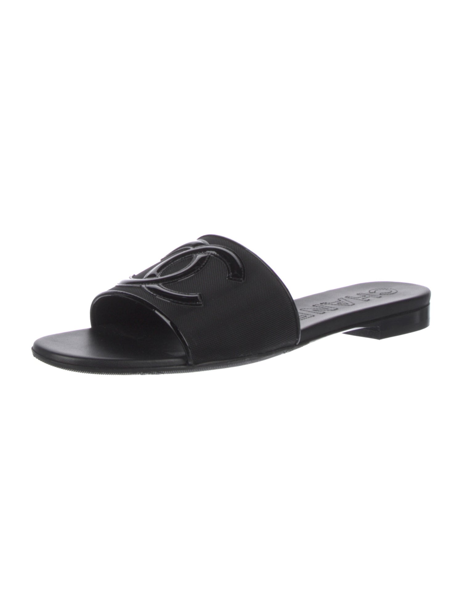 Chanel 2023 Interlocking CC Logo Slides