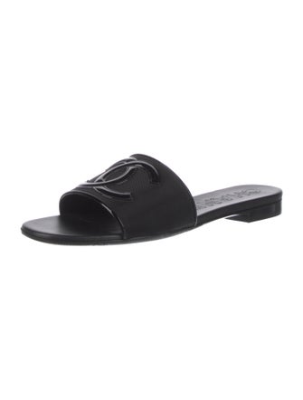 Chanel 2023 Interlocking CC Logo Slides