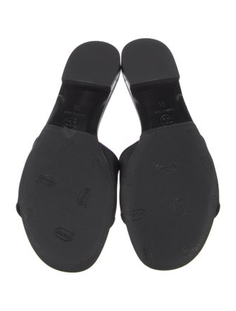 Chanel 2023 Interlocking CC Logo Slides