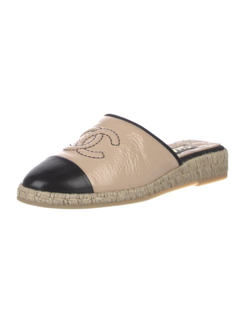 Chanel 2023 Interlocking CC Logo Espadrilles