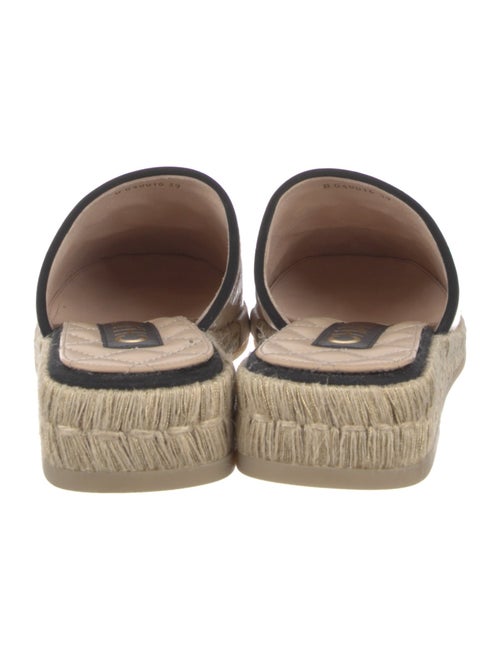 Chanel 2023 Interlocking CC Logo Espadrilles
