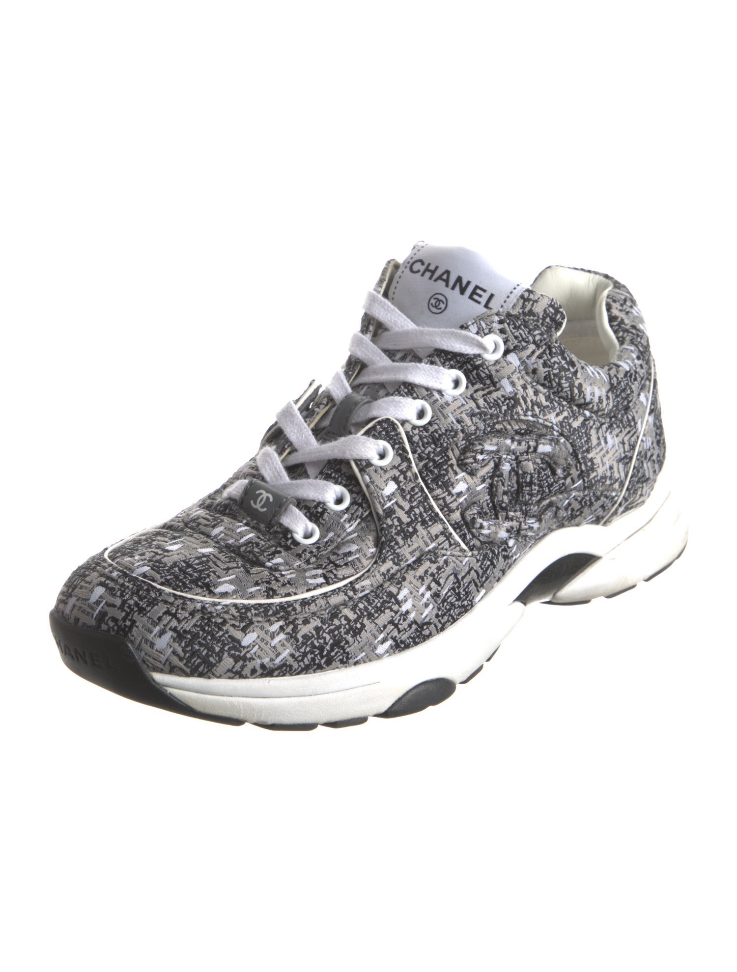 Chanel 2024 Interlocking CC Logo Sneakers