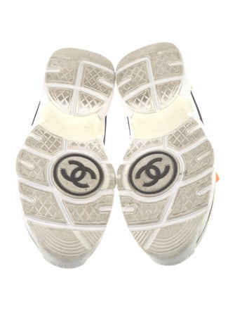 Chanel Interlocking CC Logo Neoprene Sneakers