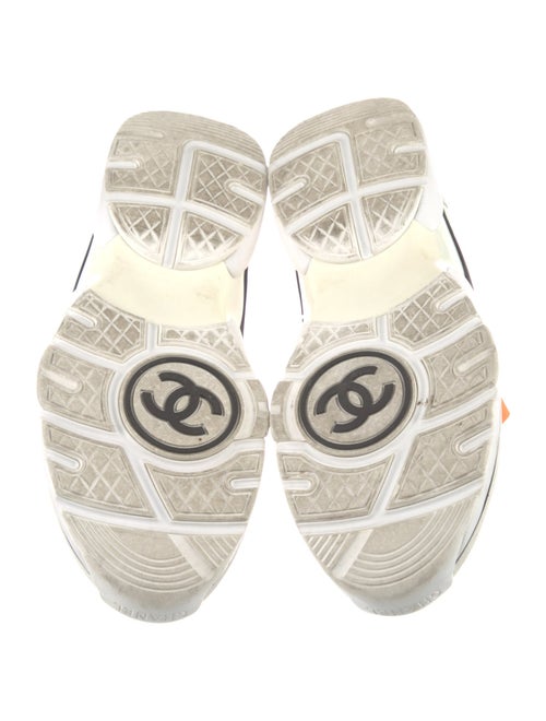 Chanel Interlocking CC Logo Neoprene Sneakers