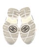 Chanel Interlocking CC Logo Neoprene Sneakers