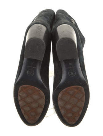 Chanel 2016 Interlocking CC Logo Boots