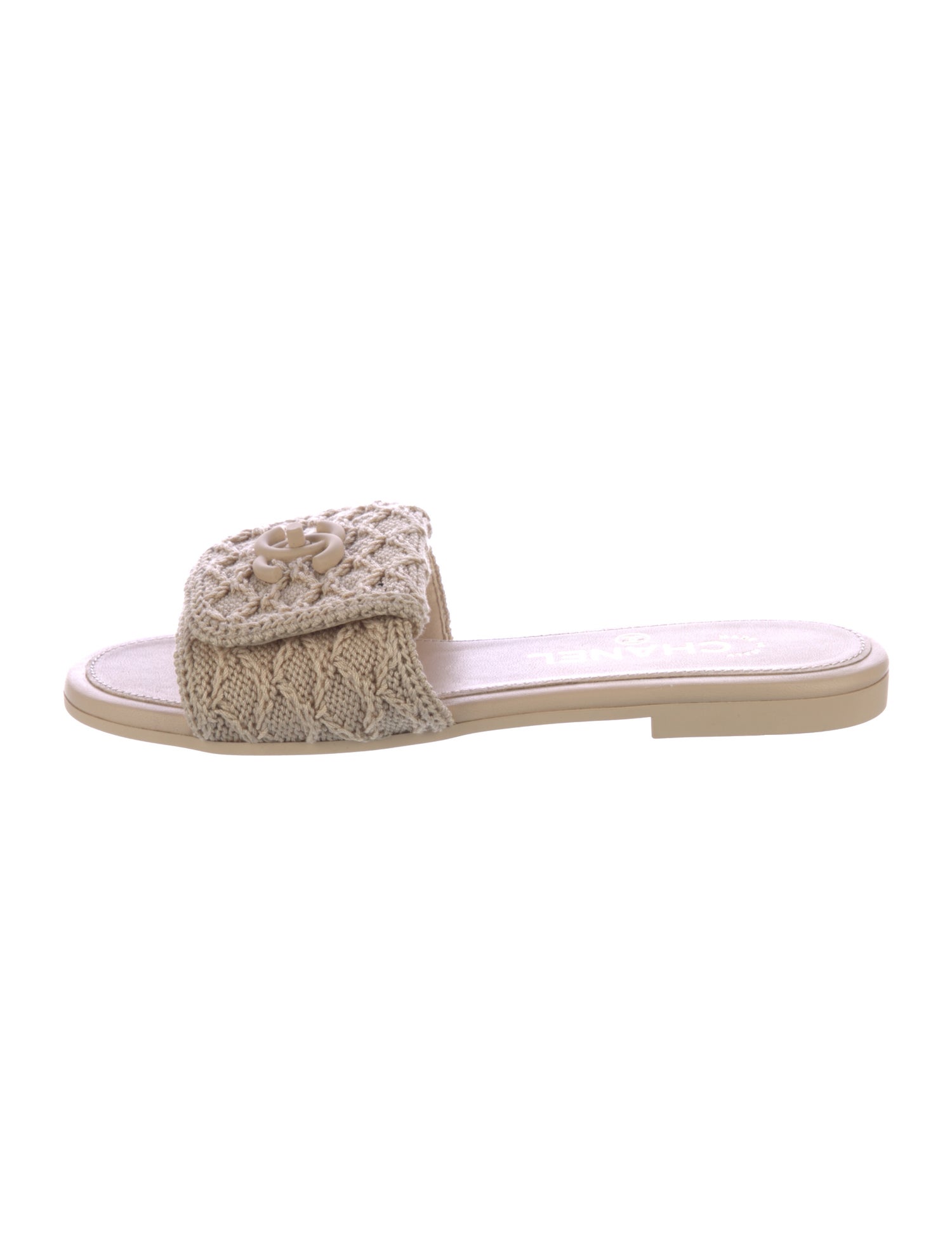 Chanel 2025 Interlocking CC Logo Slides