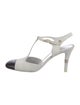 Chanel 2022 Interlocking CC Logo T-Strap Pumps